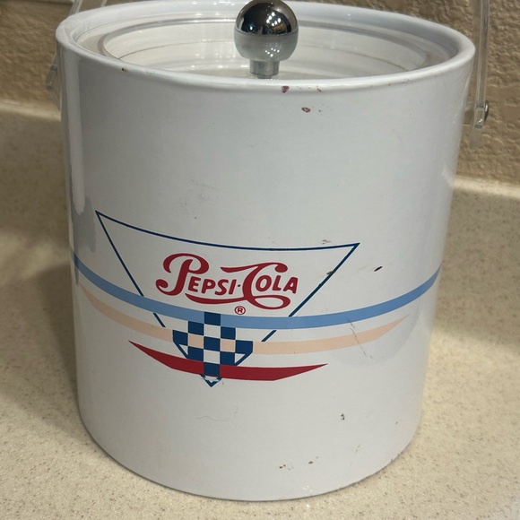 Pepsi-cola vintage ice bucket advertising memorabilia collectible - Picture 2 of 9